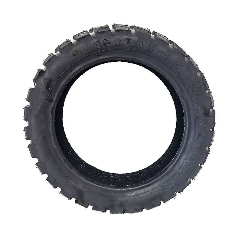 10x2.70-6.5 Inner and Outer Tire Electric Scooter Balance Car Tire Off-road Tubeless Tire Black 700g