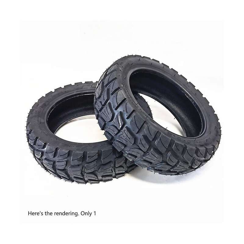 10x2.70-6.5 Inner and Outer Tire Electric Scooter Balance Car Tire Off-road Tubeless Tire Black 700g