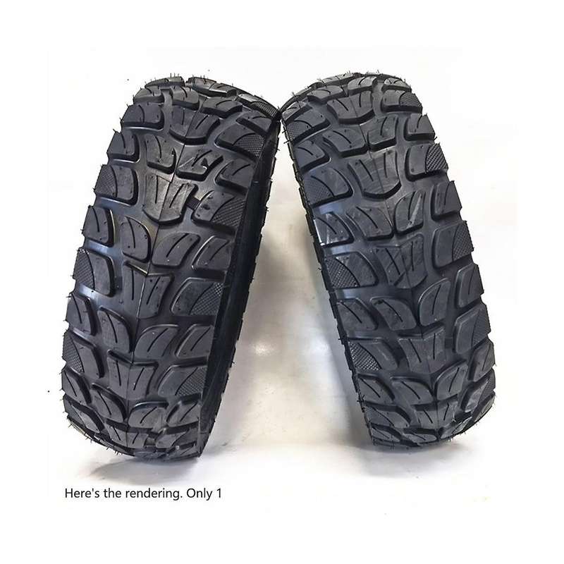 10x2.70-6.5 Inner and Outer Tire Electric Scooter Balance Car Tire Off-road Tubeless Tire Black 700g