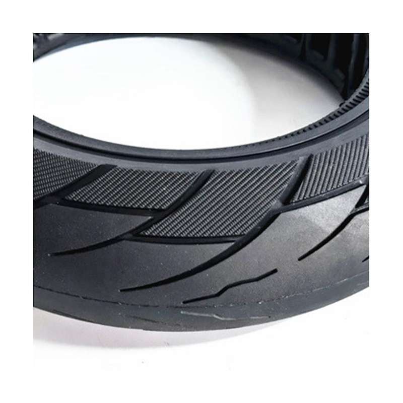 10x2.50-6.5 Hollow Solid Tire Max G30 Electric Scooter 60/70-6.5 Honeycomb Solid Tire Black 1100g