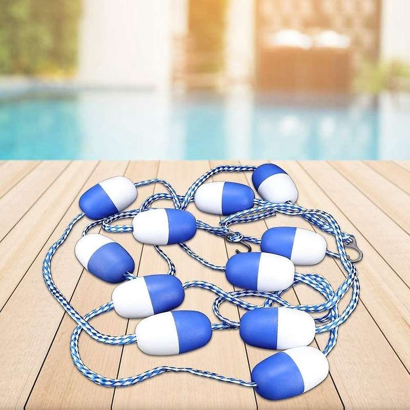 11 Balls Safety Float Line-5m Swimming Pool Safety Separation Rope Float Rope Line Swimming Pool Eq