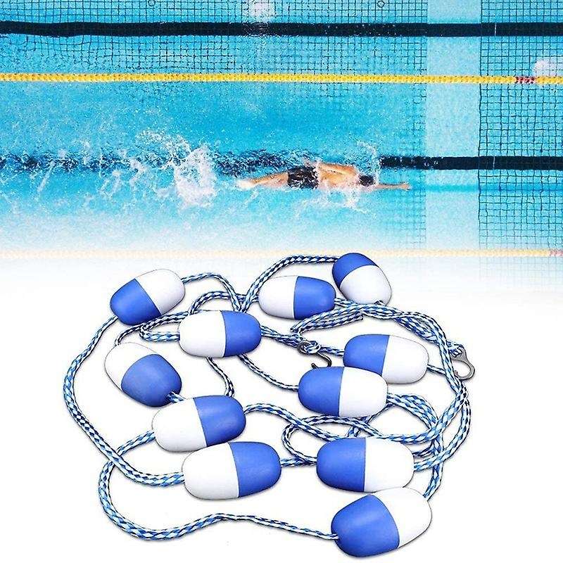 11 Balls Safety Float Line-5m Swimming Pool Safety Separation Rope Float Rope Line Swimming Pool Eq