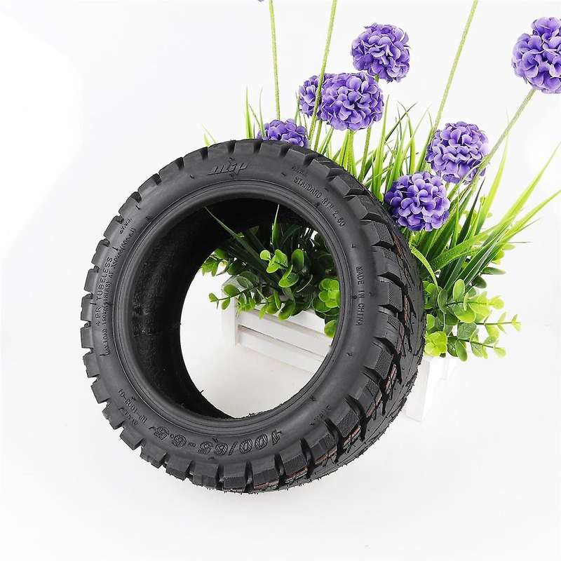 11 Inch 100/65-6.5 Electric Scooter Vacuum Wheel Tyre 100/65-6.5 Tubeless Tire for Widen Off-Road Ti