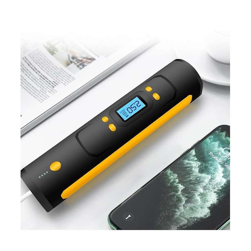 11.1V Car Inflator Pump Portable Handheld Wireless Charging Digital Display with Light Car Motorcyc