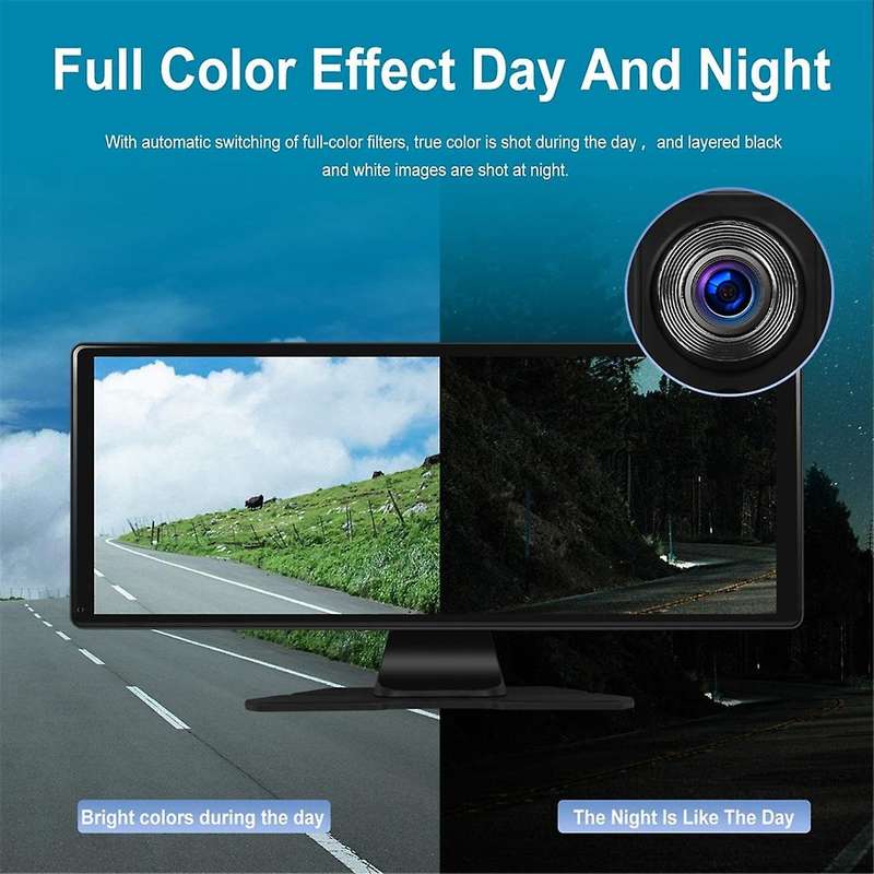 11.3In Portable Smart Car Multimedia Player Wireless Carplay Android Auto 4K DVR Dash Cam ADAS Mirro