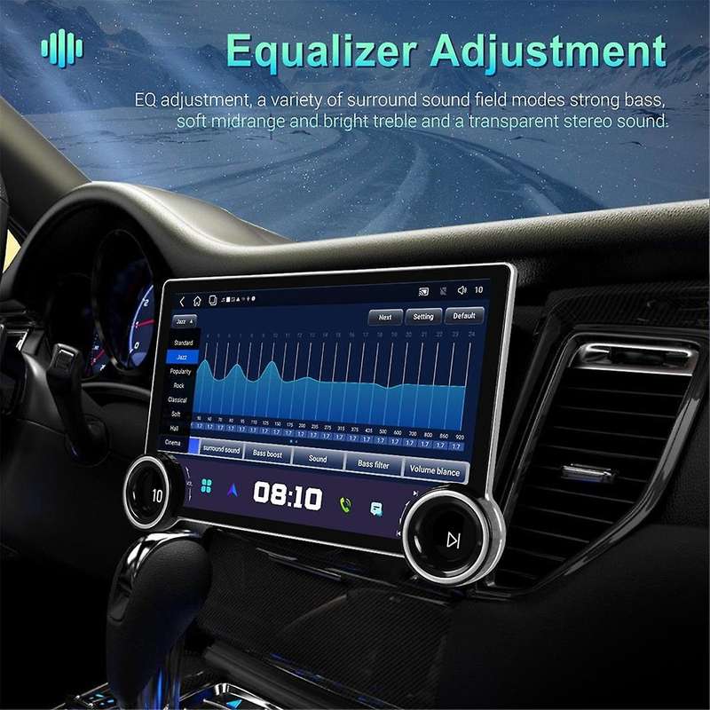 11.8 Inch 2K Android Car Radio 4+64G Multimedia Player Carplay Android Auto WIFI GPS Navigation Univ