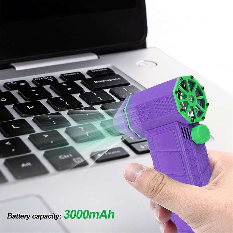 110000RPM Mini Turbo Jet Fan 45M/S Powerful Blower Multi-Purpose Dust Fan Brushless Motor High Speed