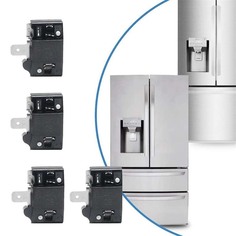 110/220V Refrigerator PTC Relay Compressor Overload Protector Refrigerator PTC Starting Relay 1/6 fo