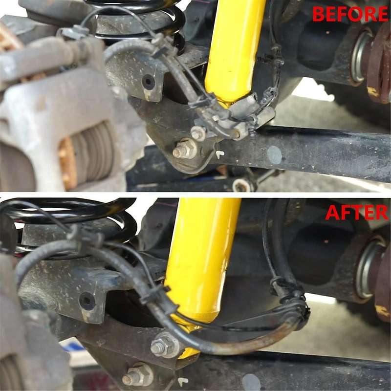 1101255 Front Brake Line Anchor Brake Hose Bracket Separator for Wrangler JK JL 2007-2023 2 4 Doors