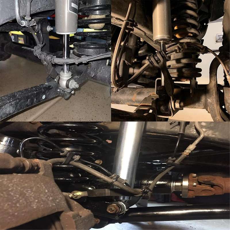 1101255 Front Brake Line Anchor Brake Hose Bracket Separator for Wrangler Jk Jl 2007-2023 2 4 Doors