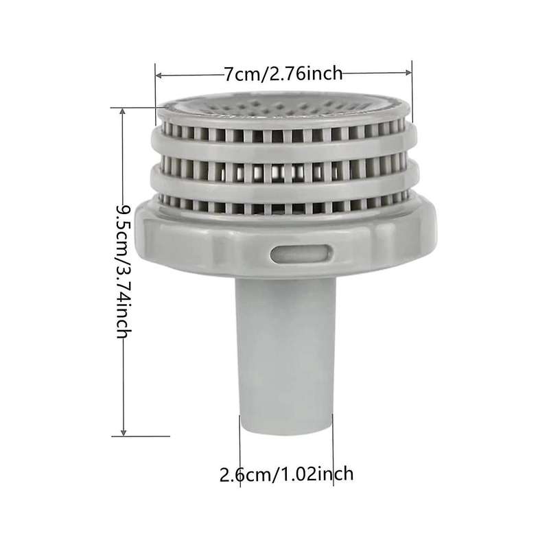 11070 & 11072 Strainer Connector Replacement for 25022E Aboveground Pool Water Jet Connector Replace
