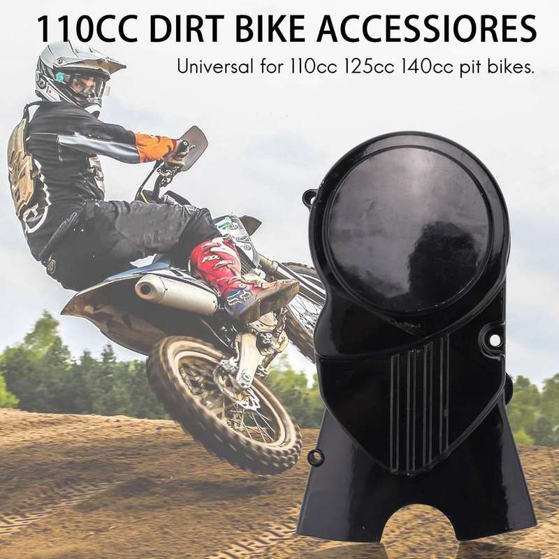 110cc 125cc 140cc Pit Dirt Bike Left Engine Stator Cover Casing Case Black