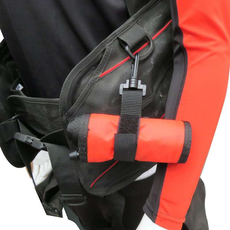 110cm Scuba Diving Surface Marker Buoy SMB Signal Tube Safety for Underwater Spearfishing Snorkelin