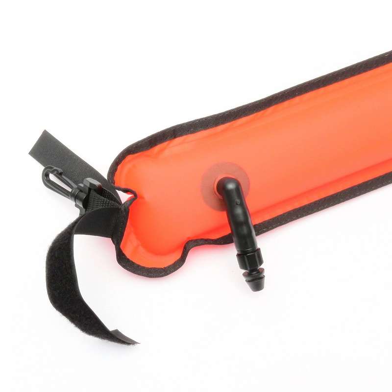 110cm Scuba Diving Surface Marker Buoy SMB Signal Tube Safety for Underwater Spearfishing Snorkelin