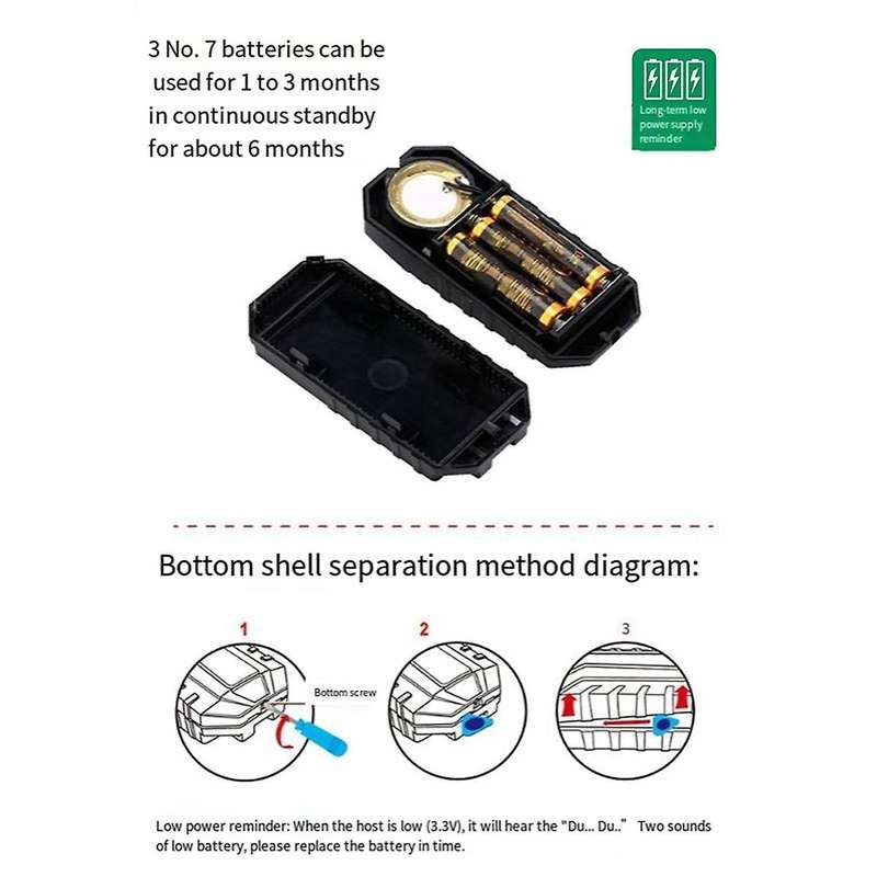113DB Motorcycle Bike Anti-Theft Alarm Wireless Remote Control Bicycle Security Alarm Electric Car W