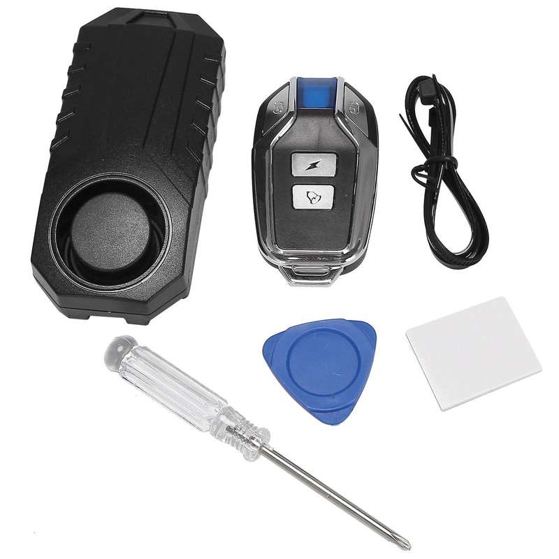 113Db Super Loud Wireless Motorcycle Bicycle Alarm Security Anti-Theft Alarm with Remote Control Wat