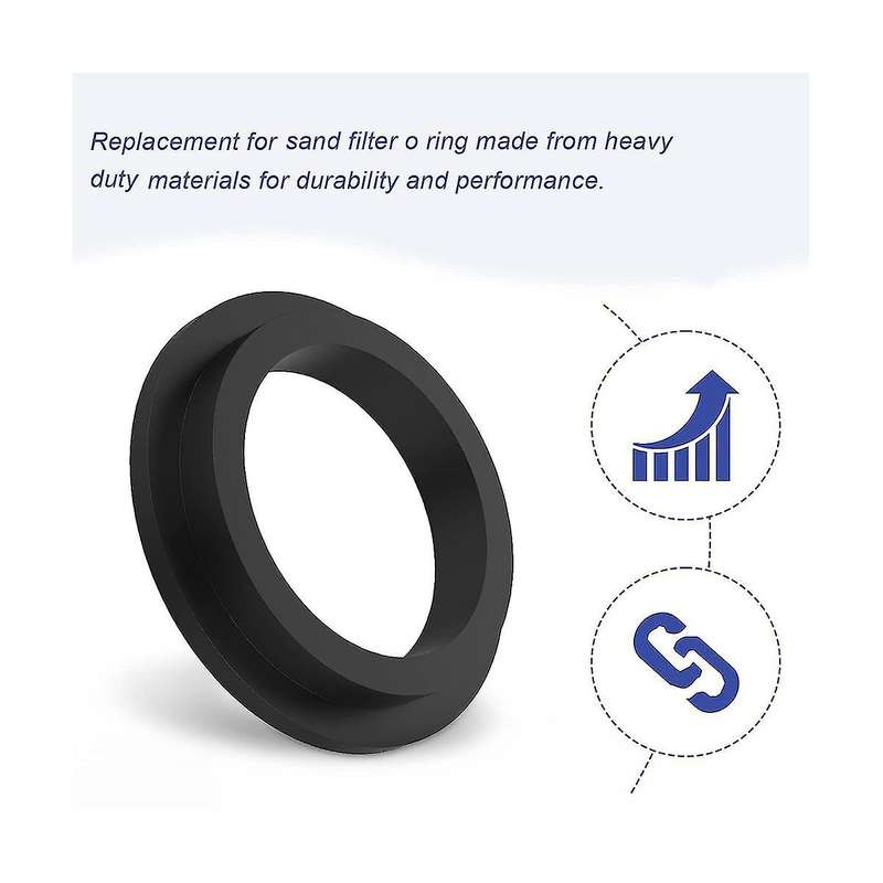 11412 Pool O-ring Set for Sand Filter Pump Motor 4 O Ring Gasket Replacement Sand Filter Pump Parts