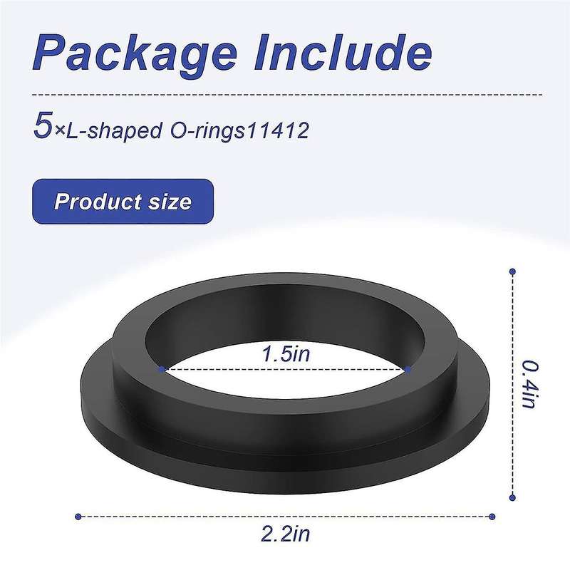 11412 Pool O-ring Set for Sand Filter Pump Motor 4 O Ring Gasket Replacement Sand Filter Pump Parts