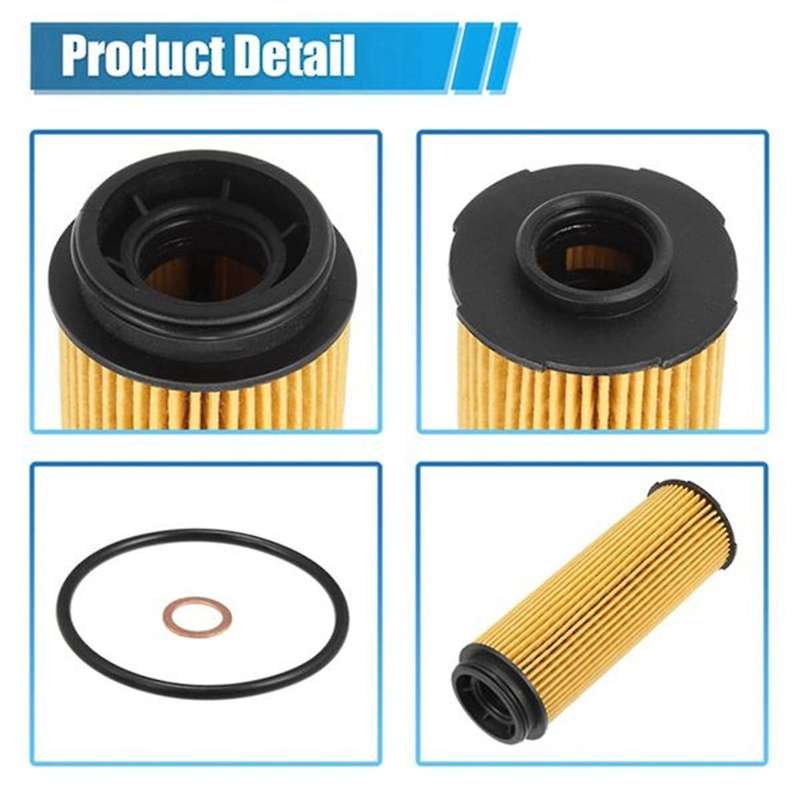 11428575211 Engine Oil Filter Kit for X3 X4 X5 X6 G01 2017-2022 XDrive 20D 20I 25I 28I, 20PCS