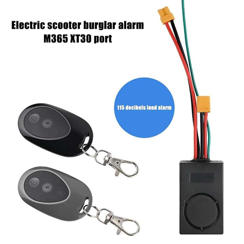 1150DB Loud Wireless Anti-Theft Vibration Electric Scooter Security Alarm Remote for M365 Scooter Ac