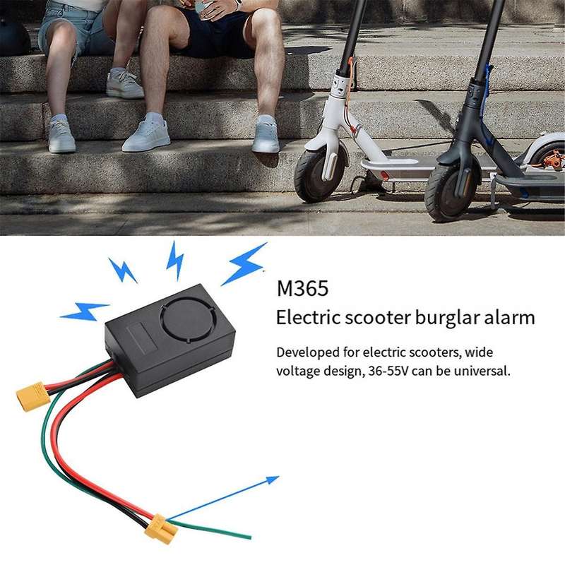 1150DB Loud Wireless Anti-Theft Vibration Electric Scooter Security Alarm Remote for M365 Scooter Ac