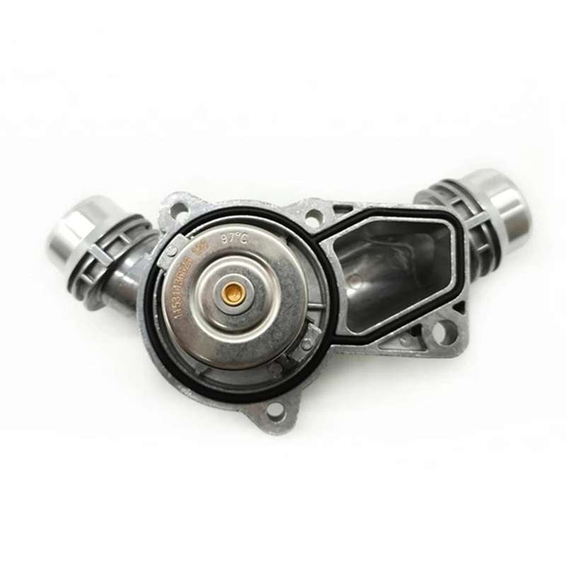 11531437040 Car Aluminium Cooling Water Thermostat Assembly for 3' 5' 7' E46 E39 X5 X3 Z3 Z4 330I 5