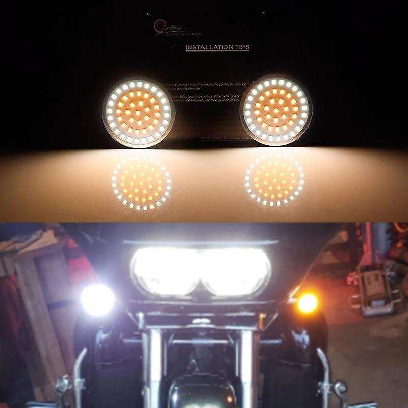 1157 LED Turn Signal Light Kit 1157 Base LED for Touring Softail Street Glide Road