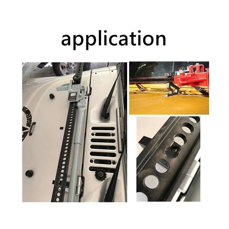 11586.04 Mounting Bracket for 07-18 Wrangler Jk Adjustable Car Tube Mount
