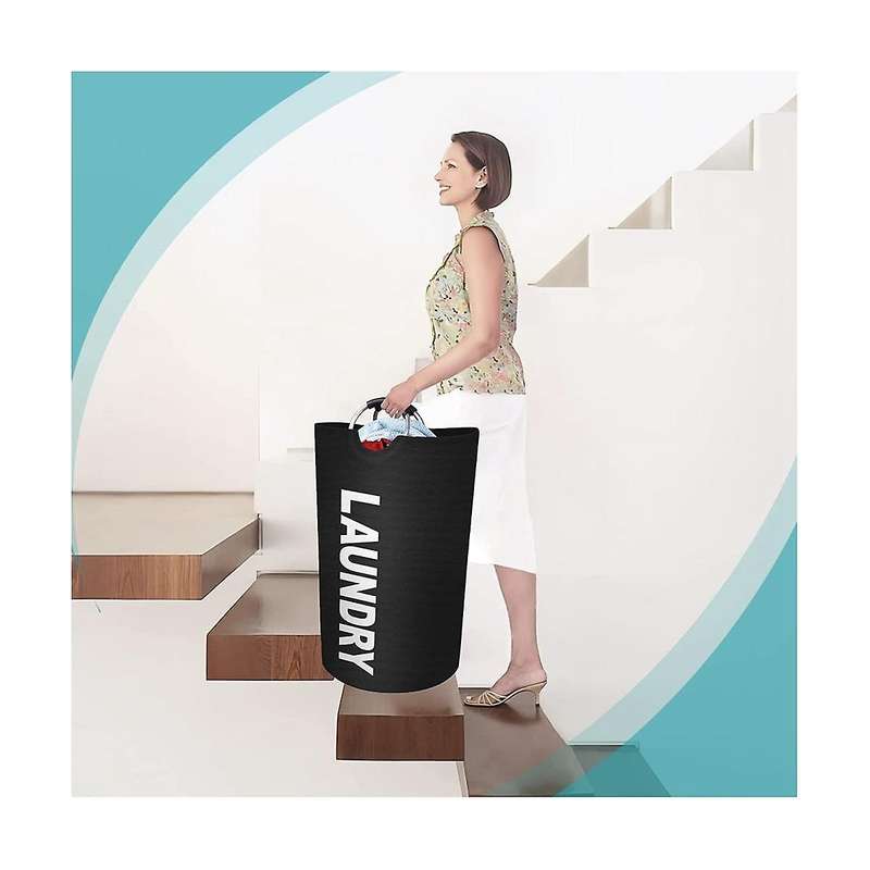 115l Laundry Basket, Laundry Hamper, Dirty Clothes Hamper for Laundry, Collapsible, Waterproof Laun
