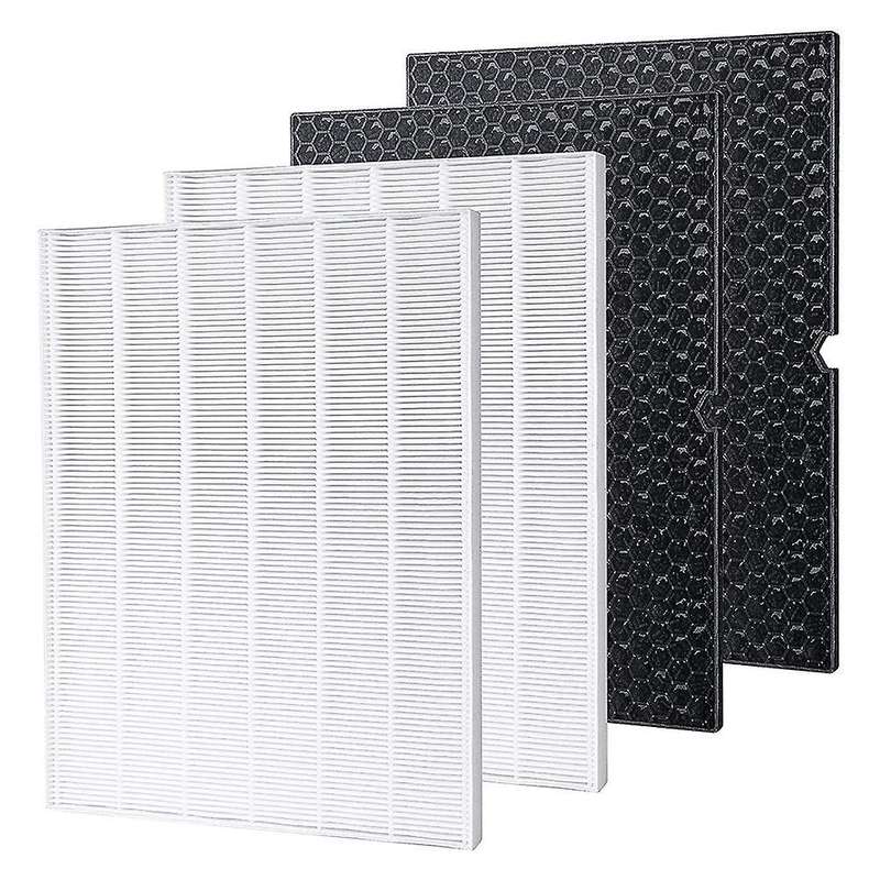 116130 Filter H Replacement Filters for 5500-2 Air Purifier, HEPA Air Filter and Activated Carbon Fi
