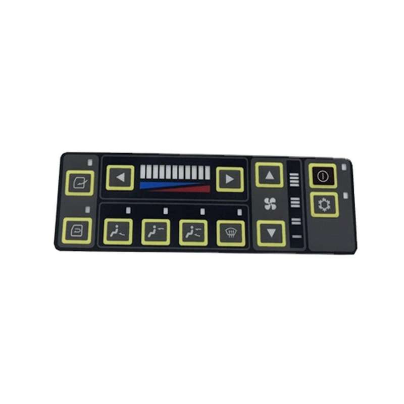 11n6-90031 Excavator Air Conditioning Control Switch Panel Trim Sticker for R110-7/r225-7/215-7/r25