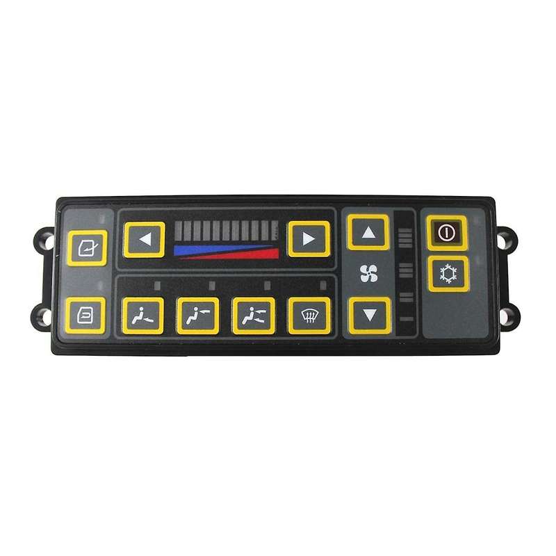 11n6-90031 Excavator Air Conditioning Control Switch Panel Trim Sticker for R110-7/r225-7/215-7/r25