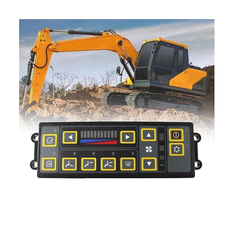 11n6-90031 Excavator Air Conditioning Control Switch Panel Trim Sticker for R110-7/r225-7/215-7/r25