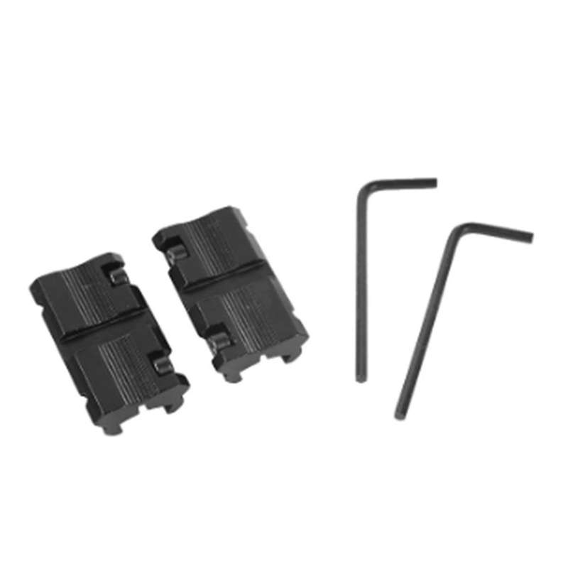 11mm to 20mm Mini Aluminum Alloy Adapter Mount 2pcs in A Box