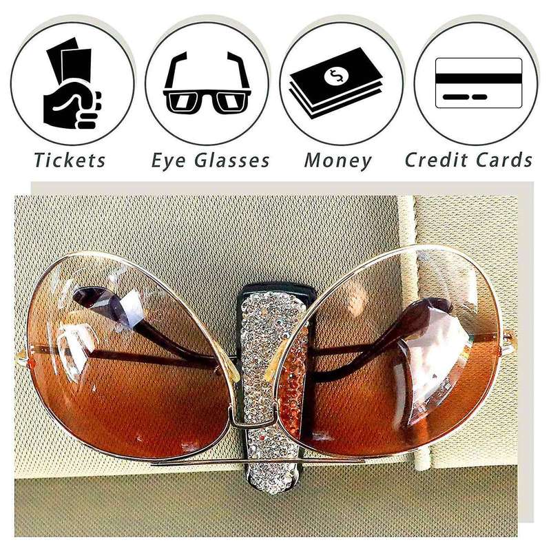 11PCS Car Phone Mount Bling Crystal Phone Holder Tire Valve Stem Caps Car Headrest Collars Rings Dua