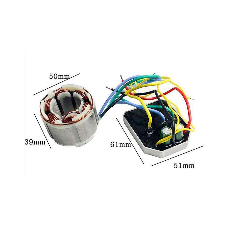 12 Inch Brushless Electric Chain Saw Motor Assembly Lithium Electric Chain Saw Control Board