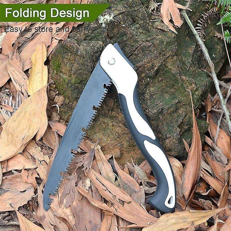 12 Inch Folding Hand Saw for Tree, Hand Pruning Saws with High-Manganese Steel Teeth