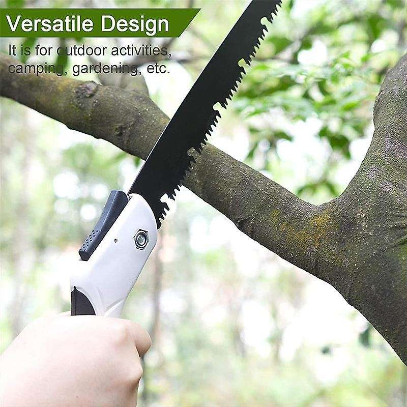 12 Inch Folding Hand Saw for Tree, Hand Pruning Saws with High-Manganese Steel Teeth