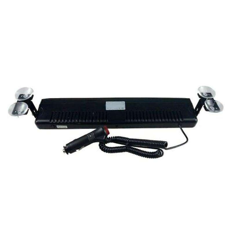 12 LED White Warning Emergency Flashing Light Car Truck Strobe Lamp