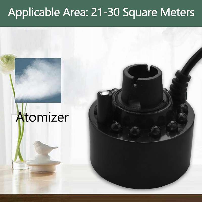 12 Led Industrial Incubator Humidifier Pond Atomizer Air Udifiermih Dc 24v Mist Maker Fogger Water F