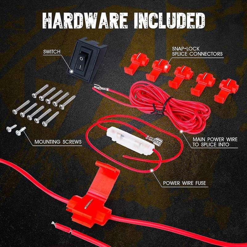 12 LED White Cab Roof Top Marker Running Clearance Light for Ram Trucks SUV POV Pickup, Black 5 PCS