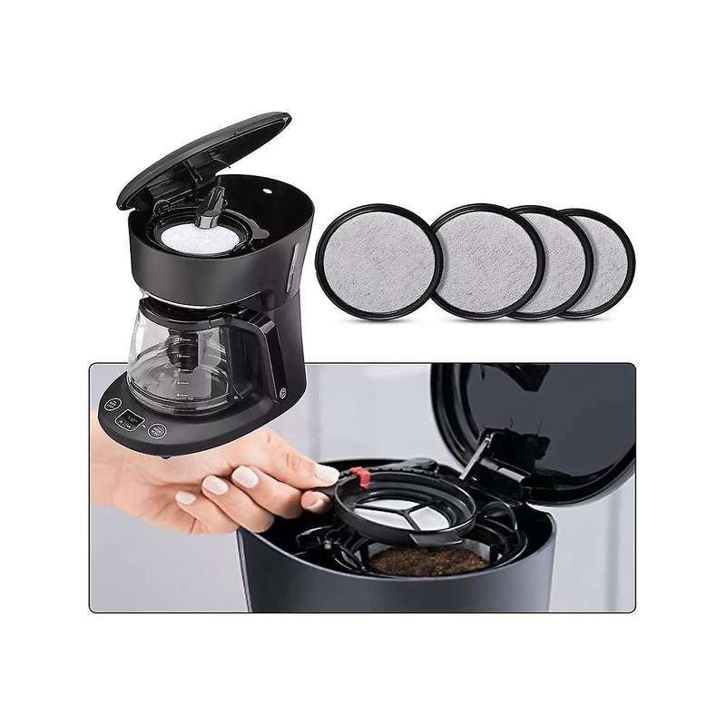 12 Pack Coffee Maker Water Filters Compatible for Coffee , Replacement Charcoal Water Filters