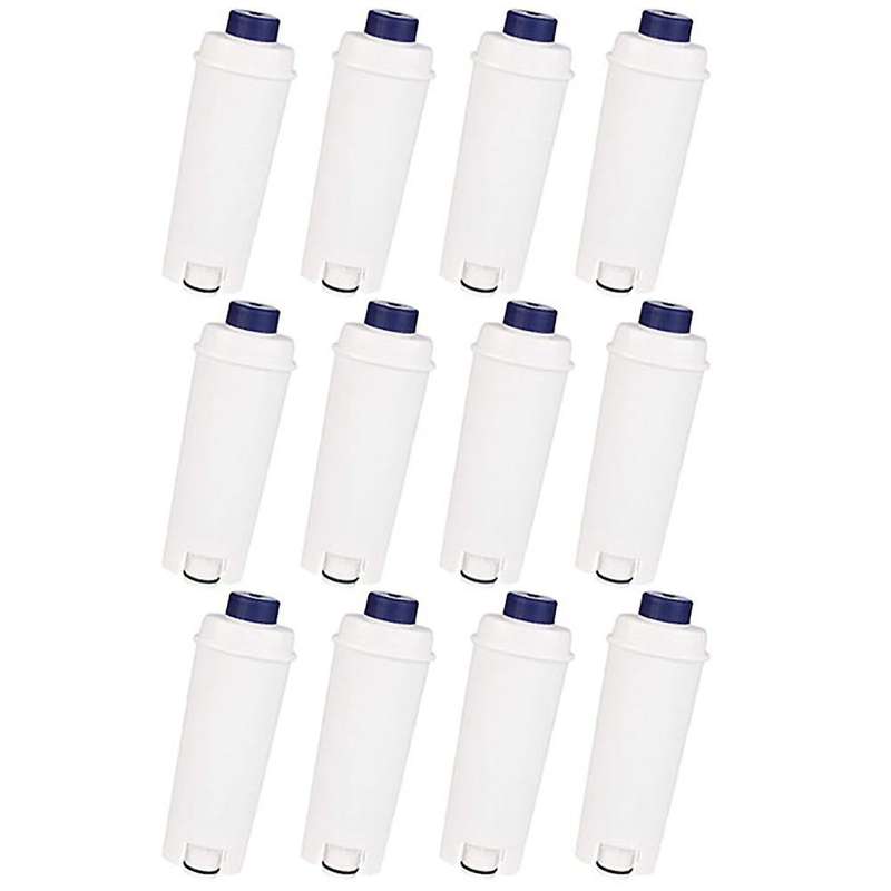 12 Pack Coffee Machine Water Filter for DLSC002 Filter Compatible with ECAM, , EC680, EC800