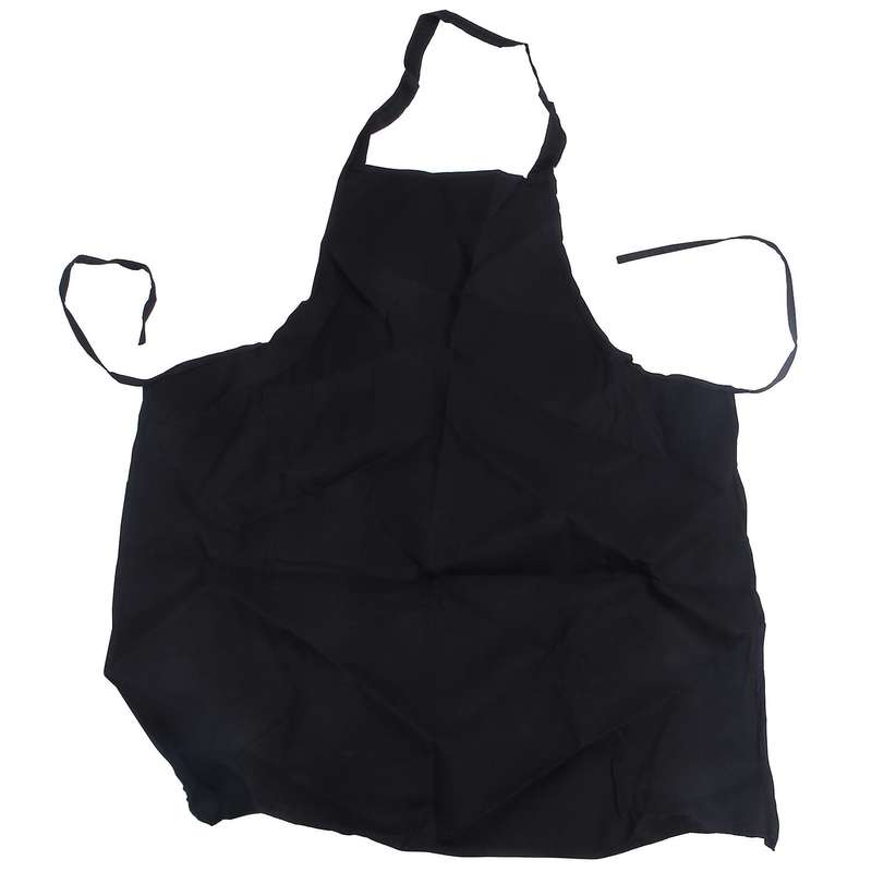 12 Pack Bib Apron - Unisex Black Apron Bulk with 2 Roomy Pockets Machine Washable for Kitchen Craft