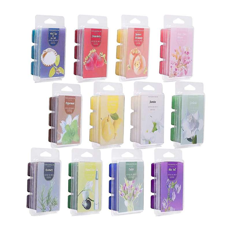 12 Pack Scented Wax Melts Wax , Scented Wax Melts, Soy Wax Melts for Warmers, Wax Gift Set, Baby Po