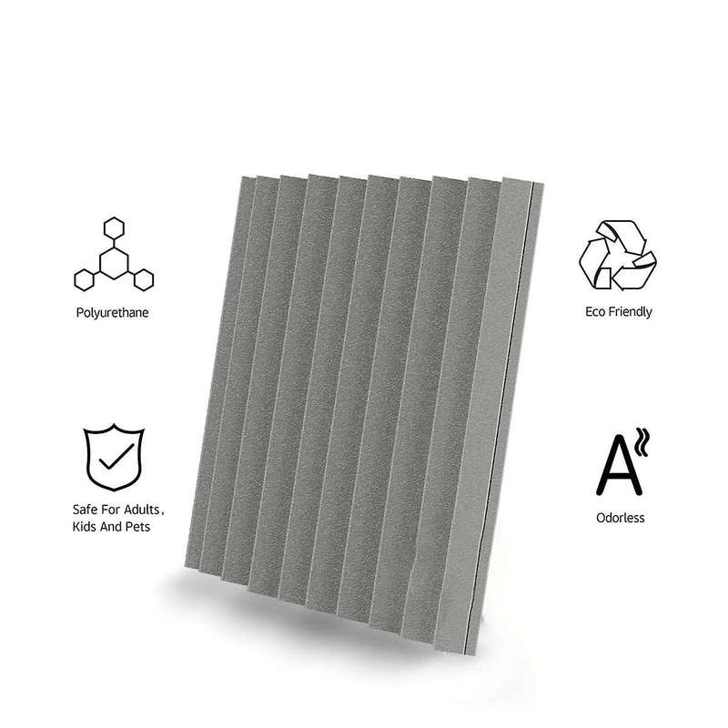 12 Pack Self-adhesive Acoustic Panels,12x12x1 Inch Sound Proof Foam Panels,soundproof Wall Panels S