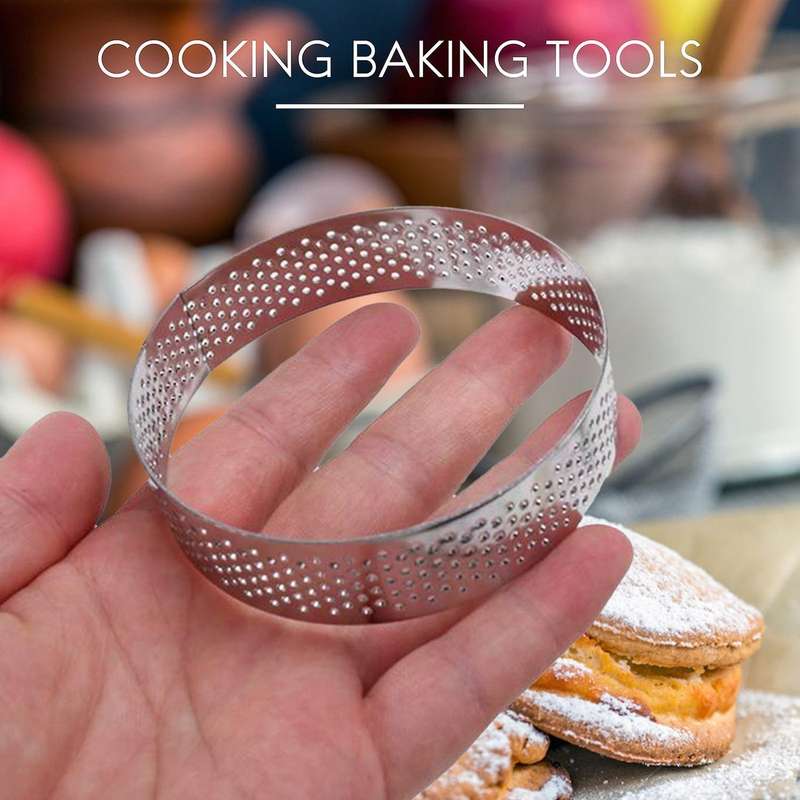 12 Pack Stainless Steel Tart Rings 3 In,PerCompatibleated Cake Mousse Ring