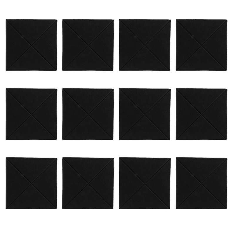 12 Pack Self Adhesive Acoustic Panels,acoustic Foam Panels,acoustic Wall Insulation Panels,fire Res