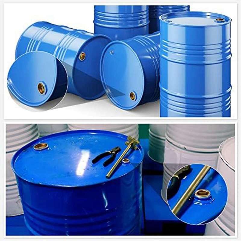 12 Pack Steel Bung Plug Drum Bung 2 and 3/4 Inch Bung Hole Cap 55 Gallon Drum Caps Metal Bung Caps w