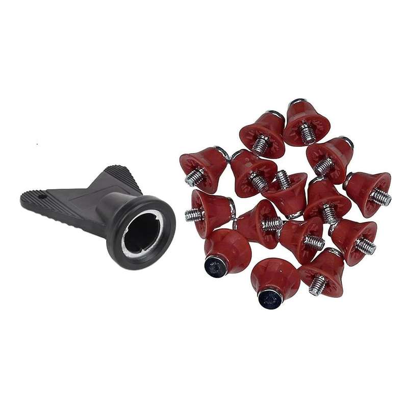 12 Pcs Football Boot Studs Rugby Studs Turf 13mm M5 Screw Shoes Spikes, Soccer Studs for Competition